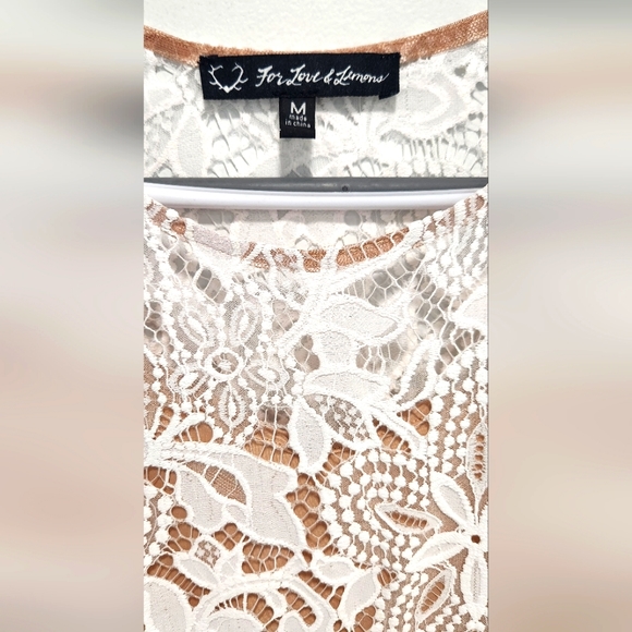 For Love and Lemons White Luna Lace Dress - Picture 6 of 10